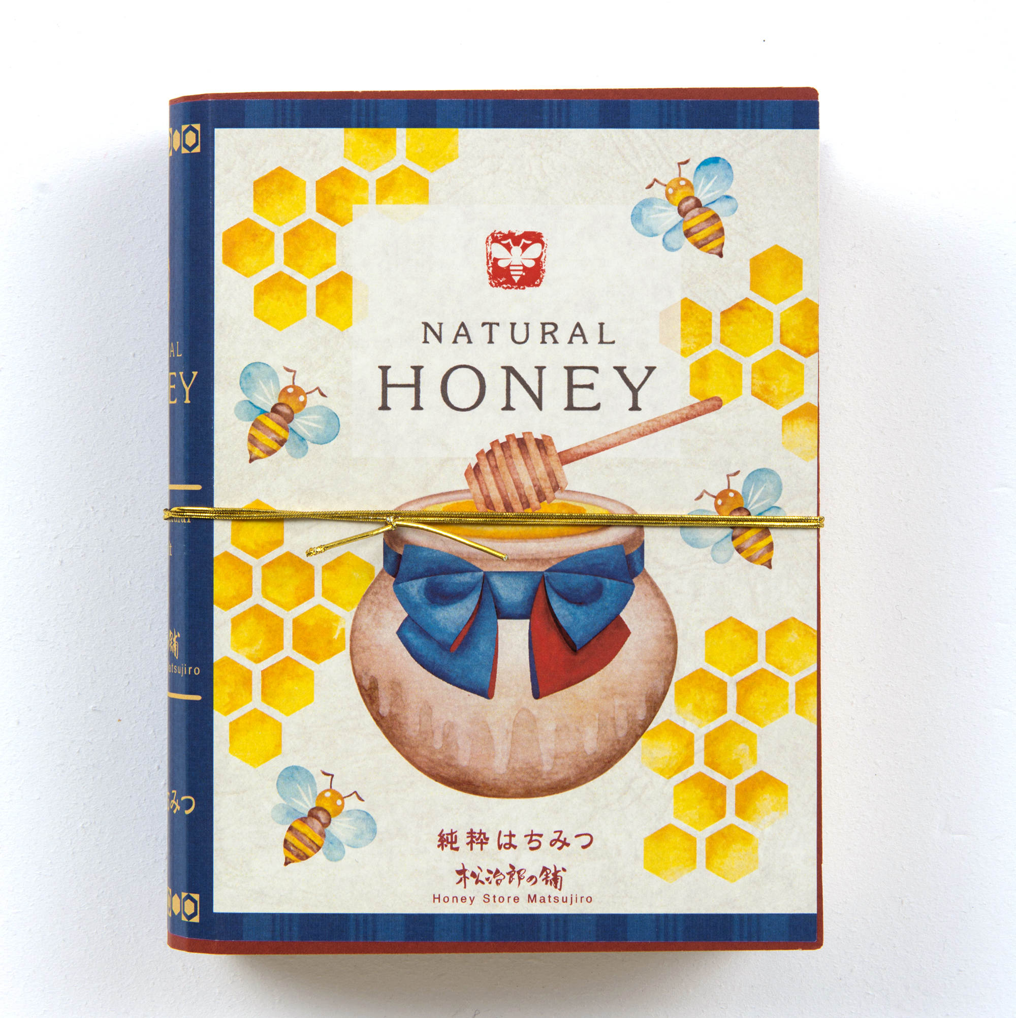 【BookBeeギフト】国産れんげ+国産日本ミツバチのはちみつ140gセット